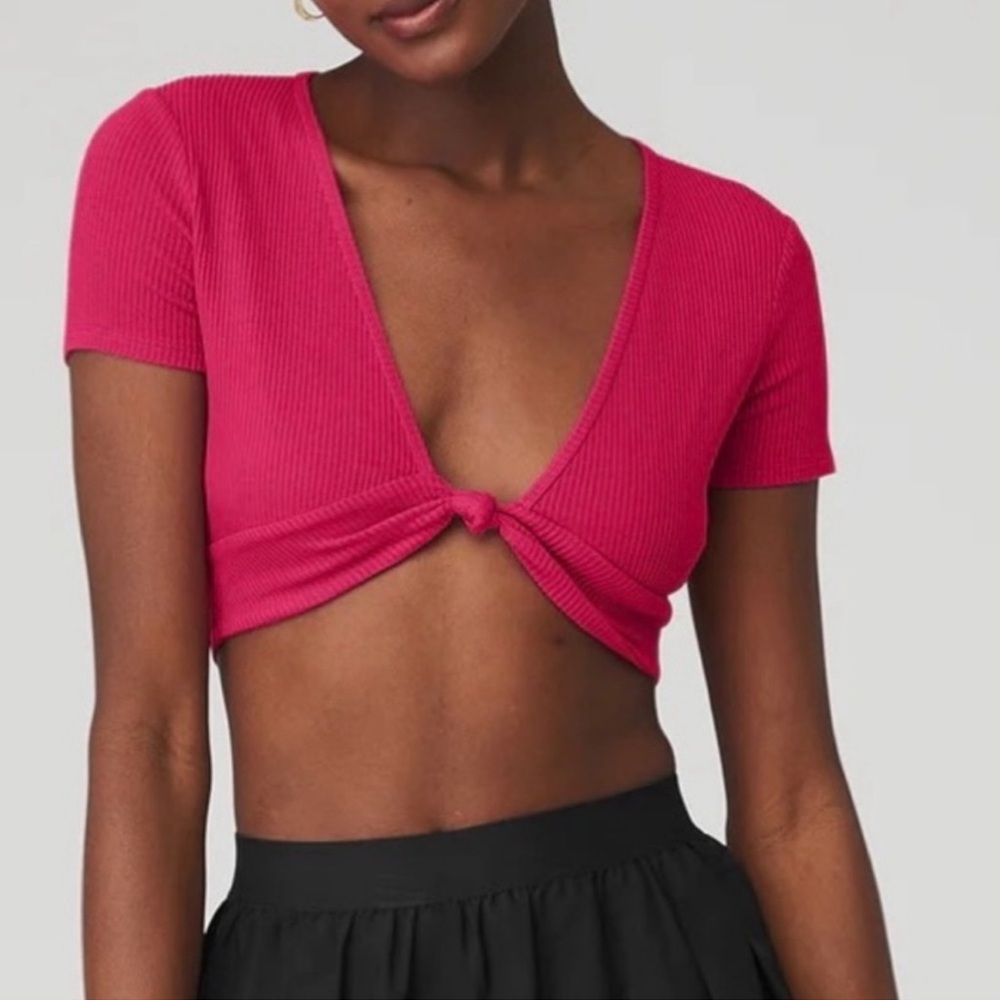 Alo knotty short sleeve